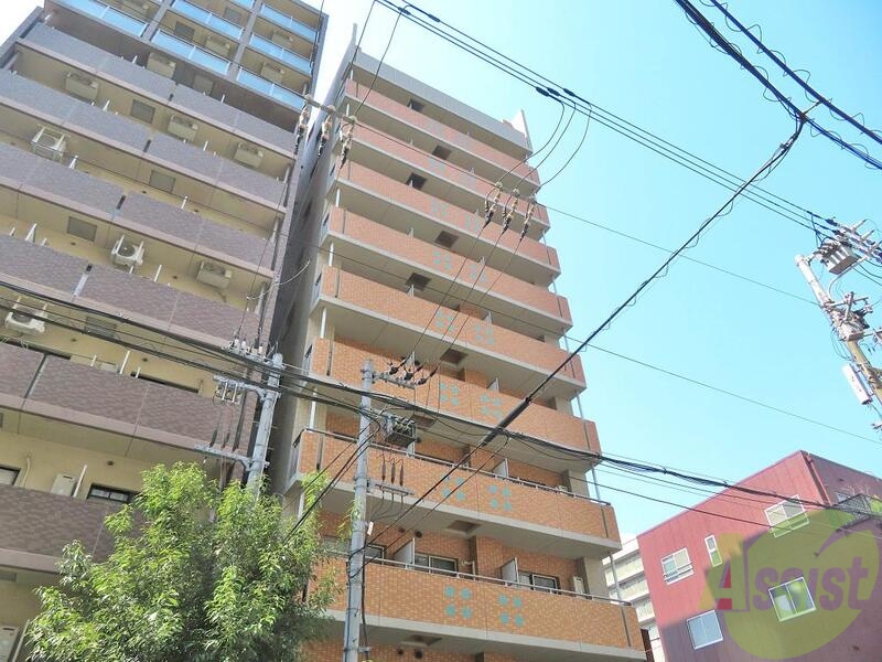 建物外観　北区南森町２丁目。ジュネーゼグラン東梅田。