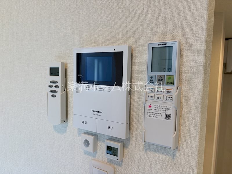 セキュリティ　モニターホンで安心♪