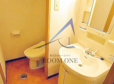 洗面設備　洗面台です。