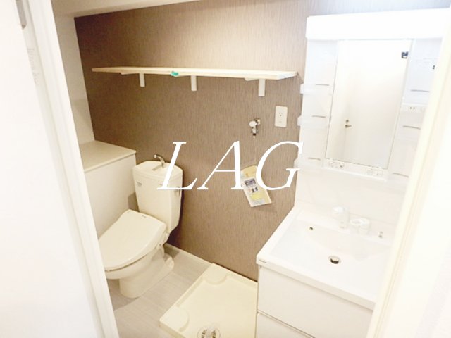 洗面設備　洗面台です。