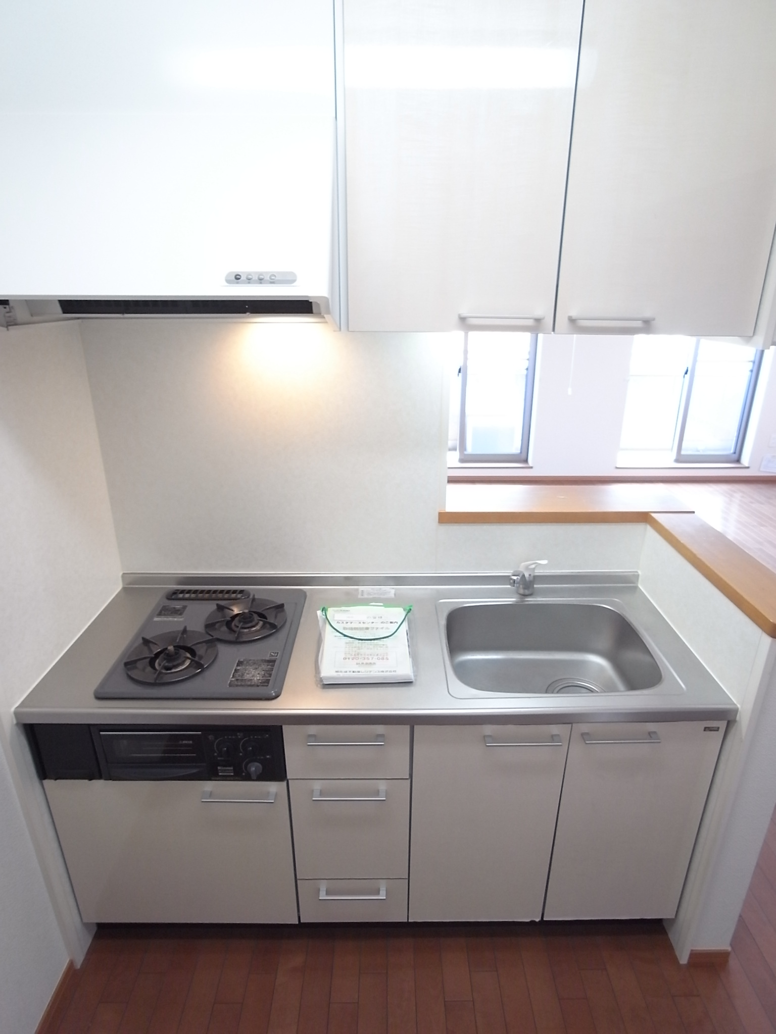 キッチン　使いやすいカウンターキッチン