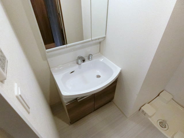 洗面設備　洗面台はシャンプードレッサーです