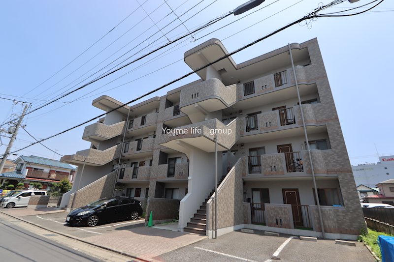 建物外観　ペットと一緒に住めるマンション