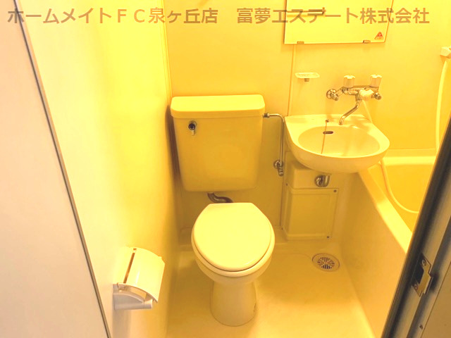 トイレ　※イメージ　同物件・別号室の写真です