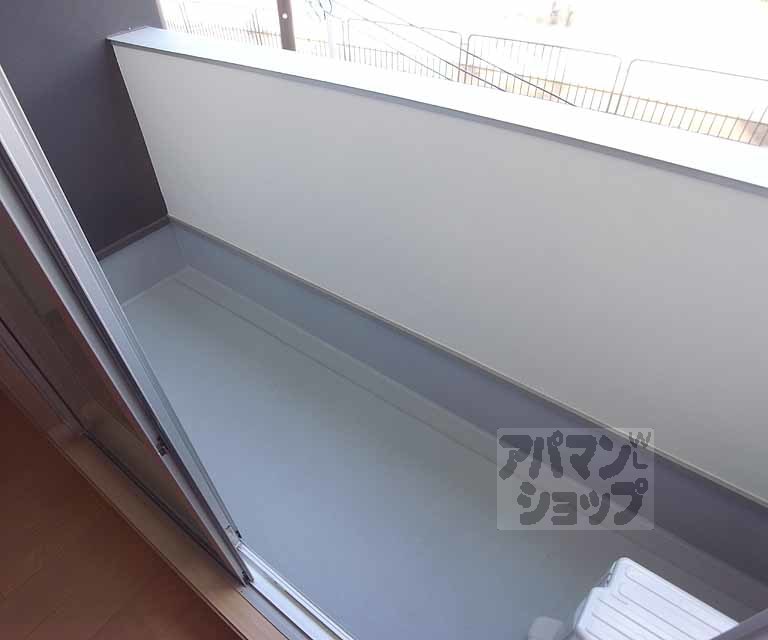 バルコニー　東向きバルコニー。