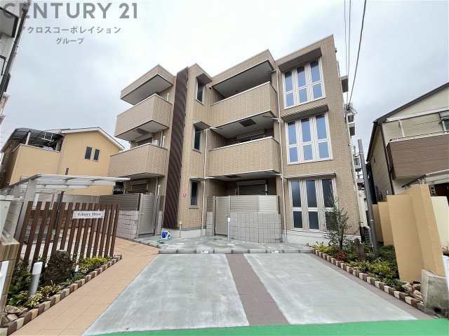 建物外観　オートロック、モニターTV付きインターホンついてます♪