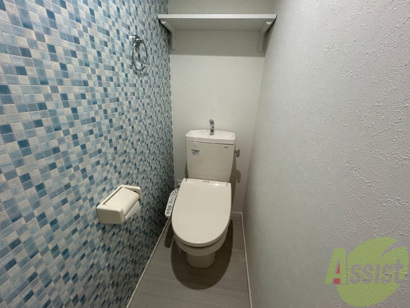 トイレ　温水洗浄便座のため、寒い時期でも快適です