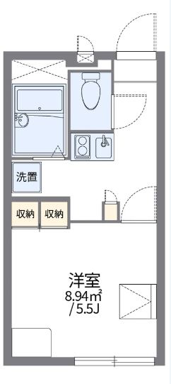 レオパレス友井の間取り写真