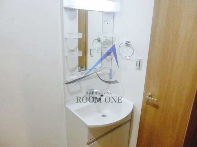 洗面設備　洗面台です。