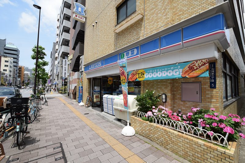 コンビニ　ローソン 元浅草三丁目店（コンビニ）まで218m