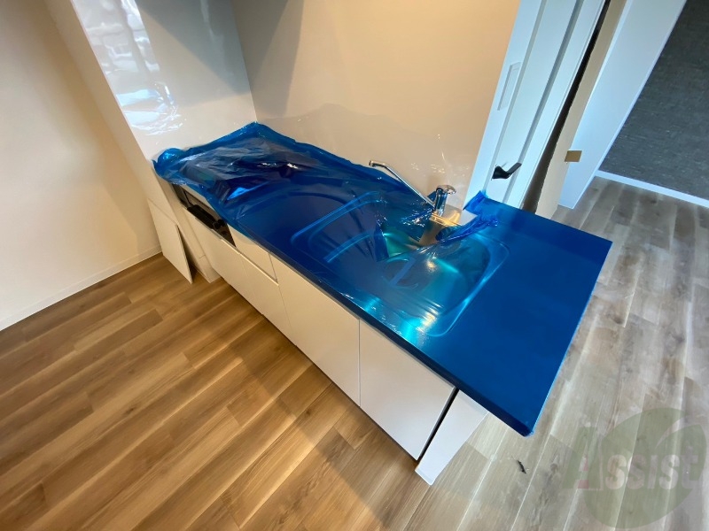 キッチン　２口システムキッチンなので、すぐお料理に使えます！