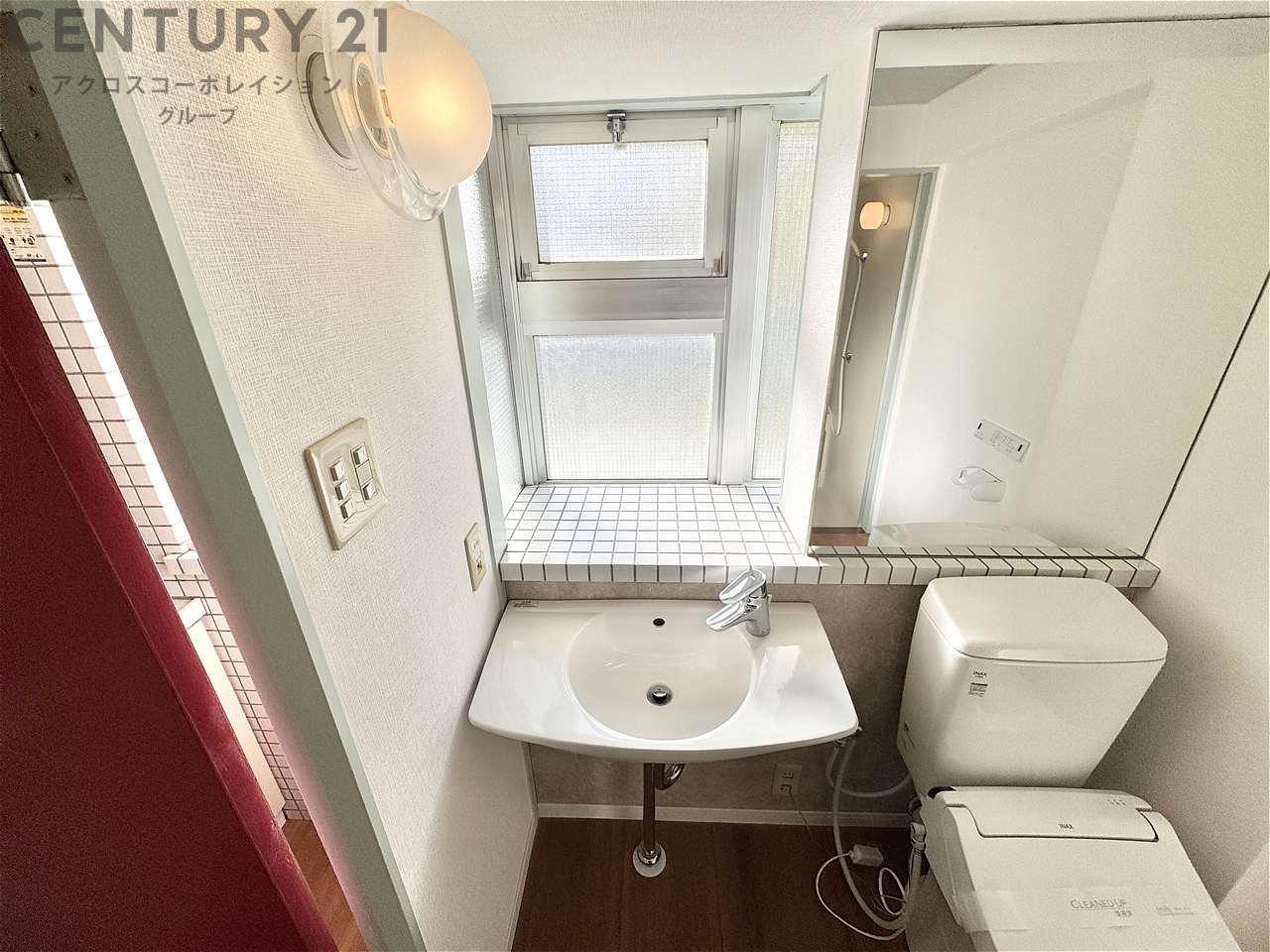 洗面設備　コンパクトな洗面台