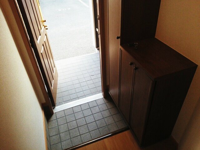 玄関　ゆったりとした玄関です