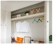 収納　十分な収納スペースがあります