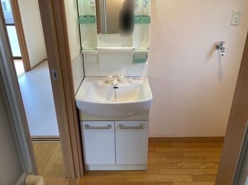 洗面設備　図面と現状に相違がある場合には現状を優先