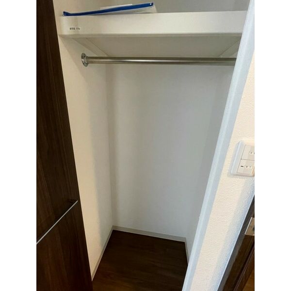 収納　たっぷりとした収納スペースです