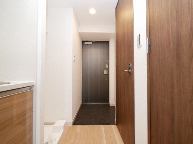 玄関　明るい玄関です