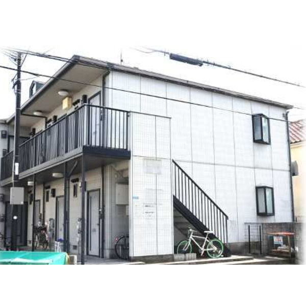 建物外観　敷地内にバイク置き場があります！