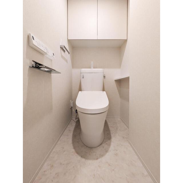 トイレ　ゆったりとした空間のトイレです