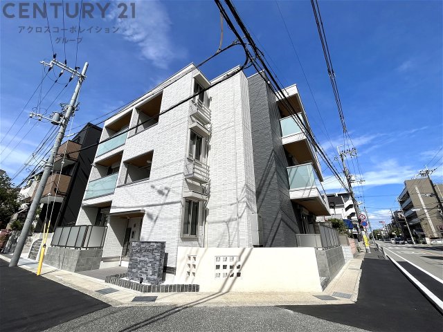 建物外観　オートロック付きで安心です！