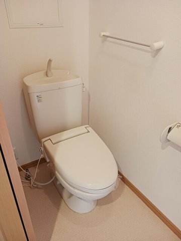 トイレ　ゆったりとした空間のトイレです