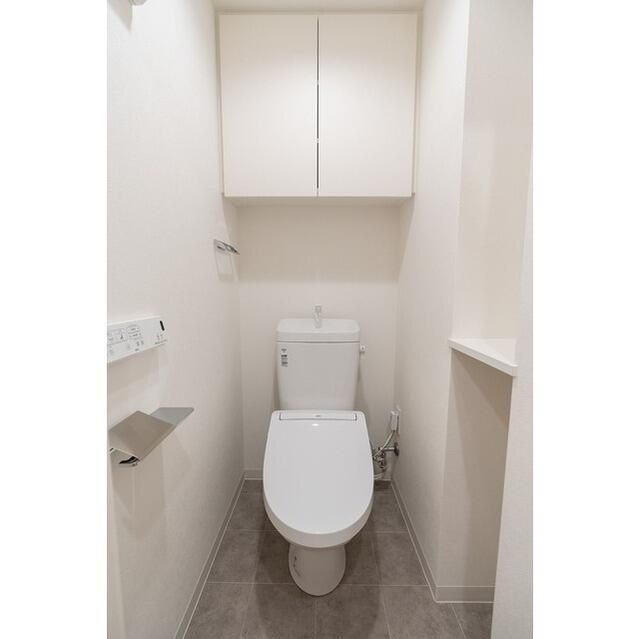トイレ　ゆったりとした空間のトイレです
