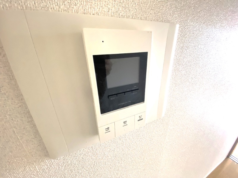 セキュリティ　顔が見えて安心モニターホン！