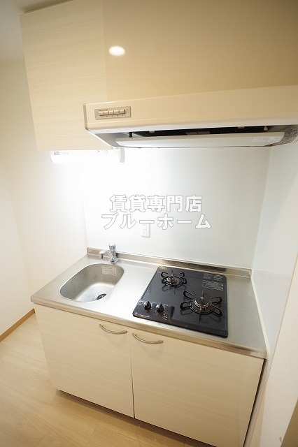 キッチン　2口コンロのあるキッチンです！