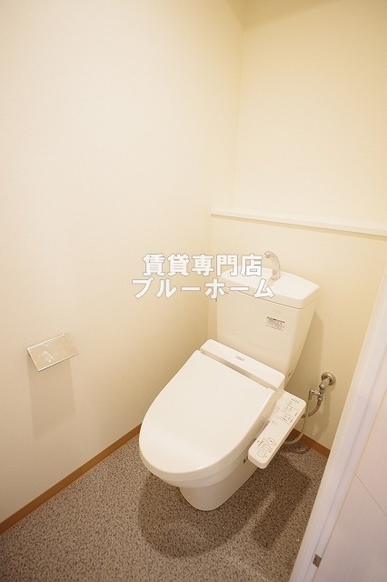 トイレ　温水洗浄便座のトイレです！