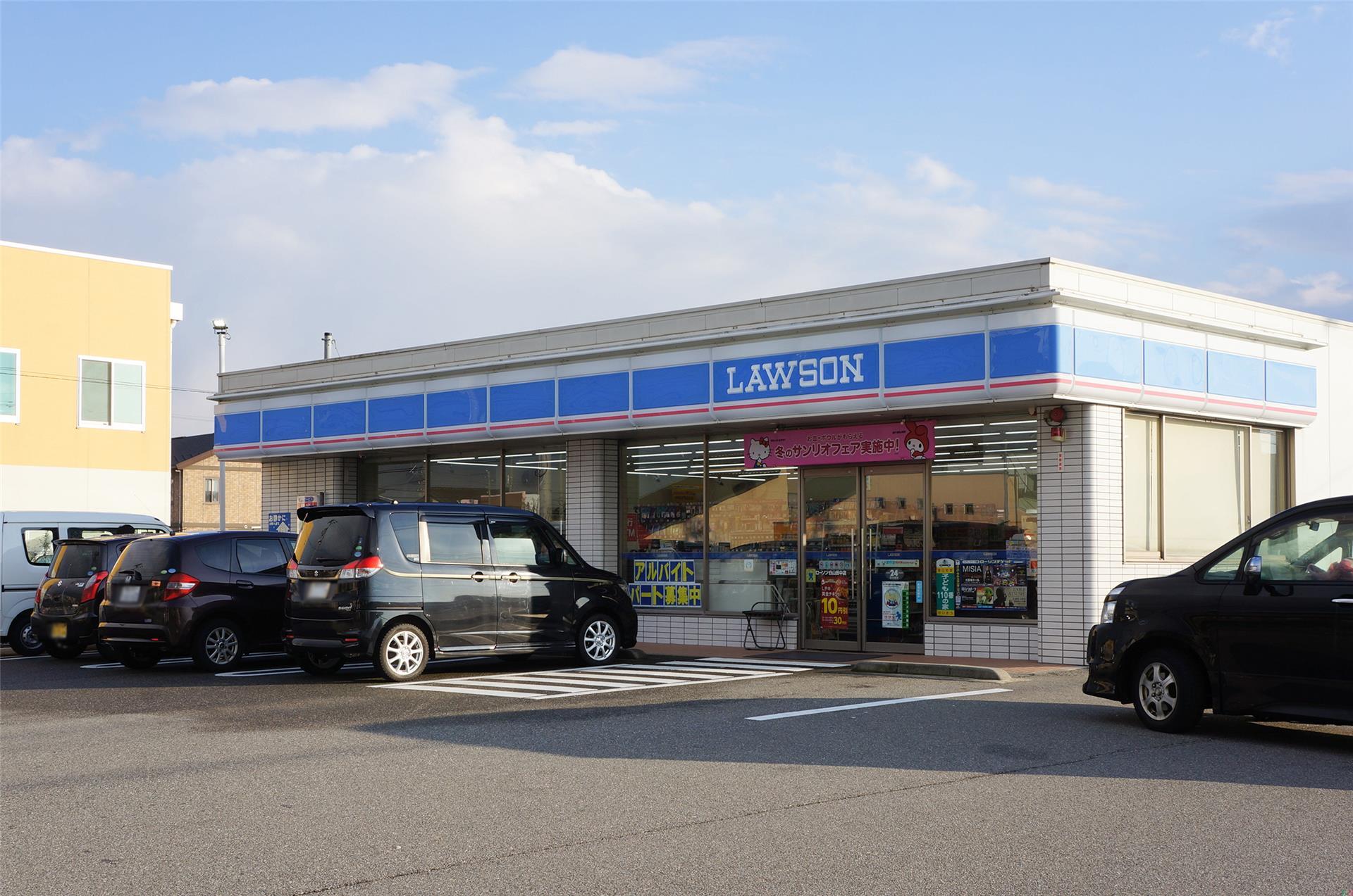 コンビニ　ローソン白山田中店（コンビニ）まで510m