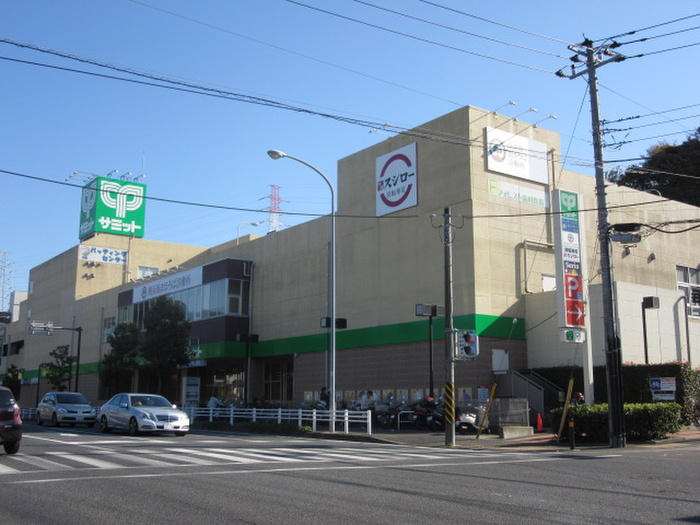 スーパー　サミット（スーパー）まで300m