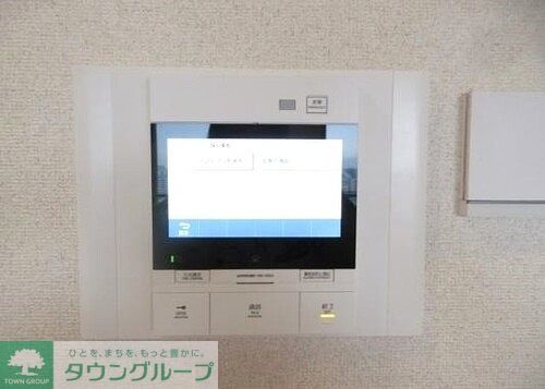 セキュリティ　TVモニター付きインターホン　※2026年2月撮影の写真