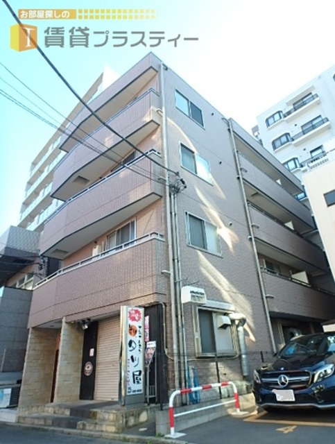 建物外観　南行徳駅裏に、シングルライフを輝かせるクリスタル。