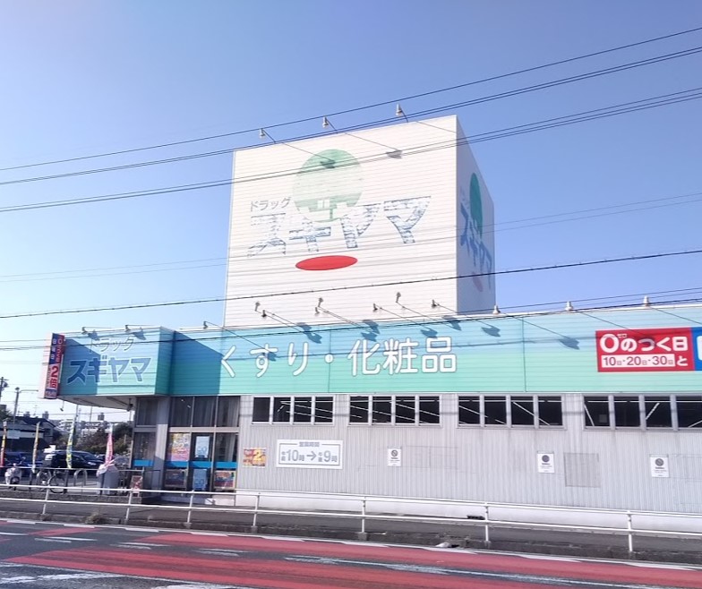 ドラックストア　ドラッグスギヤマ 本地店（ドラッグストア）まで874m