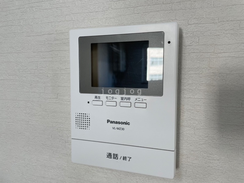 セキュリティ　モニター付きインターホンで来客確認も安心です！