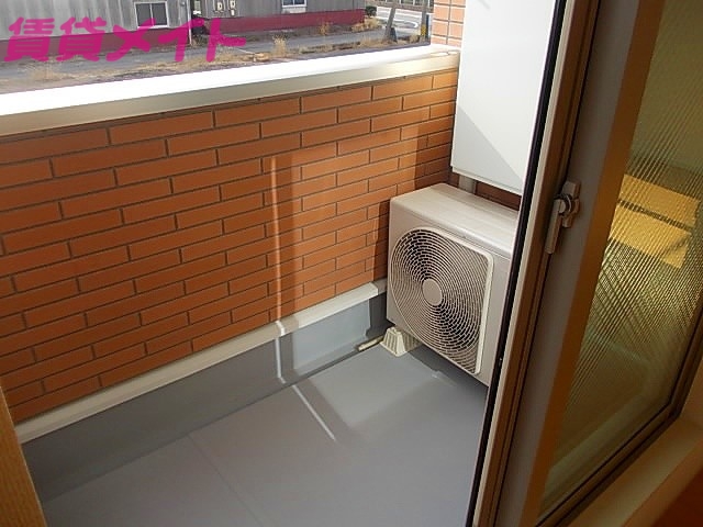 バルコニー　同タイプ部屋写真です。