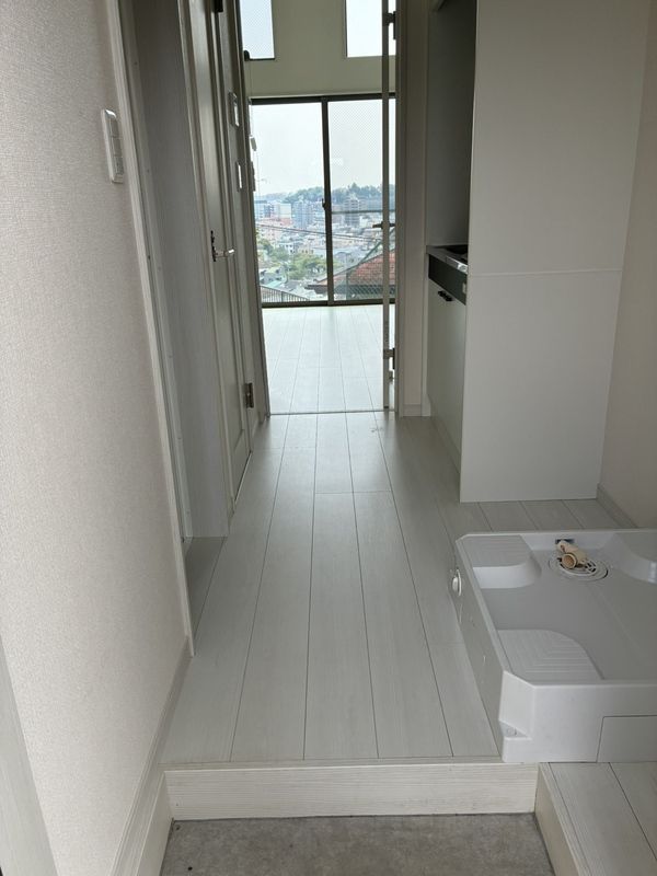 玄関　明るい玄関です