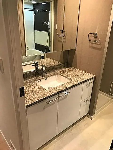 洗面設備　※別部屋の参考写真です