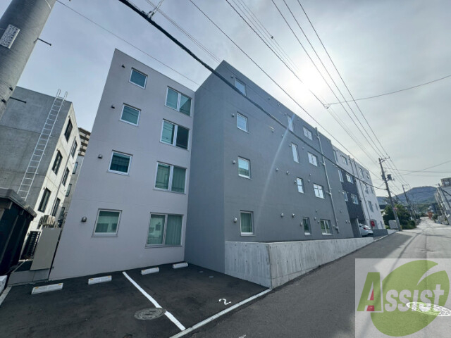 建物外観　札幌市手稲区手稲本町２条「Ｒｉｖｉｅｒｅ手稲Ａｖａｎｃｅ」