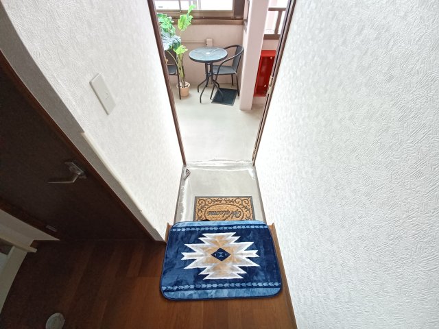 玄関　明るい玄関です