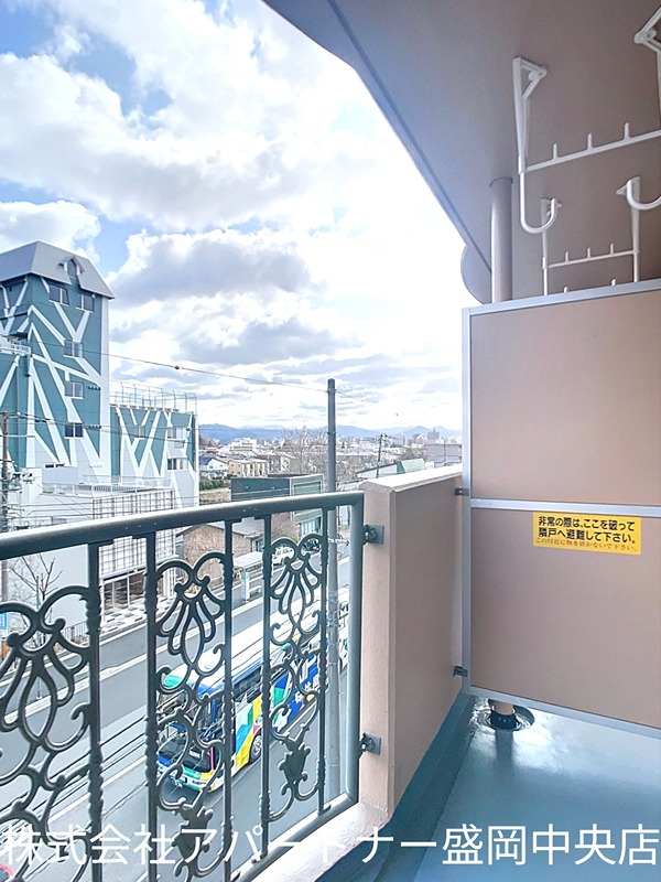 バルコニー　※写真はA406です。