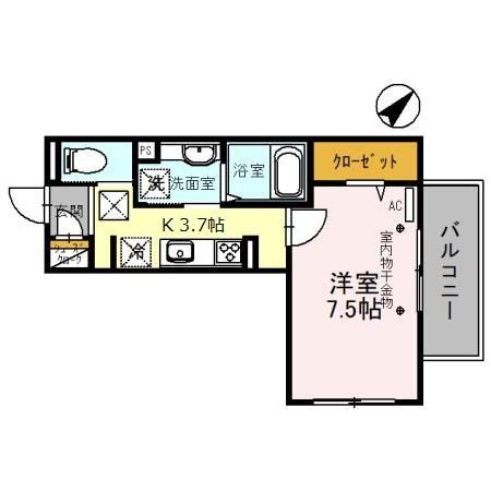 ＪＲ高崎線 高崎駅 徒歩12分 3階建 築3年の間取り写真