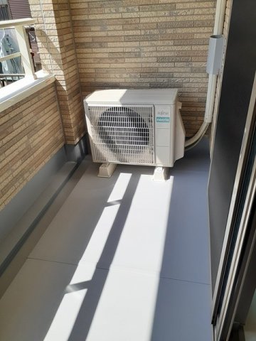 バルコニー　広々としたバルコニーです