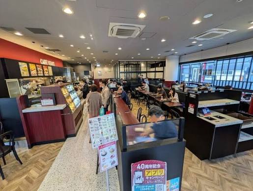 飲食店　カフェ・ベローチェ新川店（飲食店）まで217m