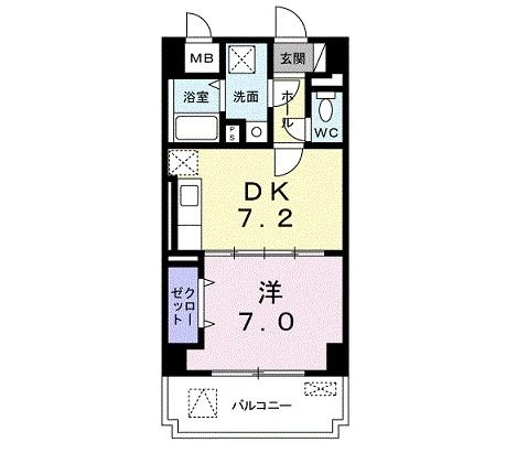 ルブス湘南の間取り写真