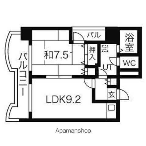 札幌ビオス館の間取り写真