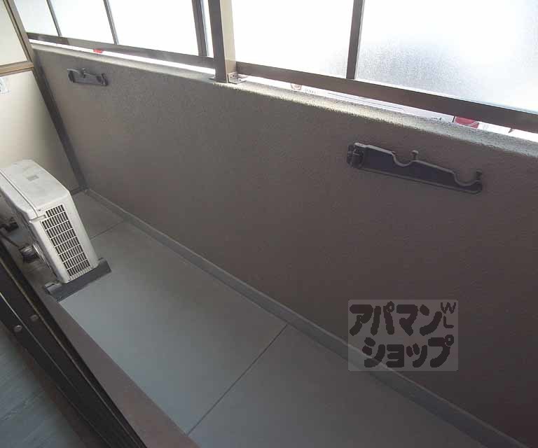 バルコニー　東向きのベランダです。