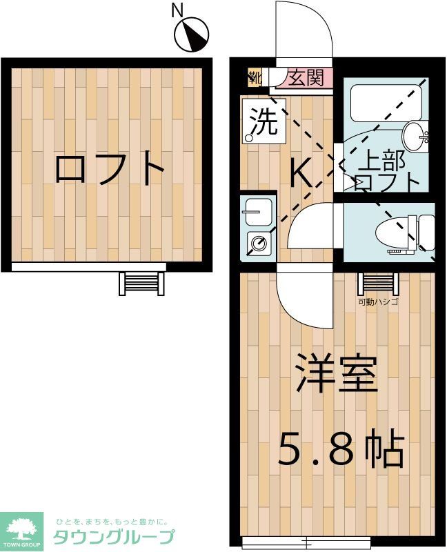 シエラグランデ川崎大師の間取り写真