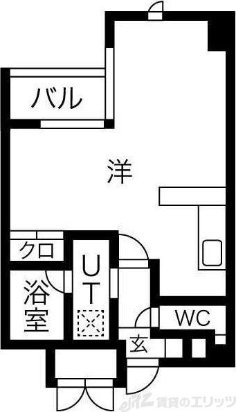 ハイムタケダT-9の間取り写真