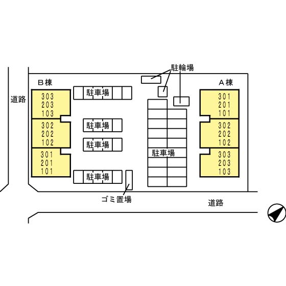 【ファミーユ　スクエアー　Ａ棟のその他】